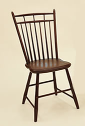 Braced New England Comb-back Chair